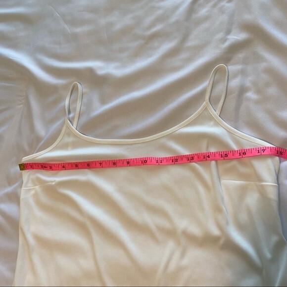 DANA BUCHMAN Embroidered Ivory Lightweight Two Piece Vintage Blouse Size M - Picture 15 of 15